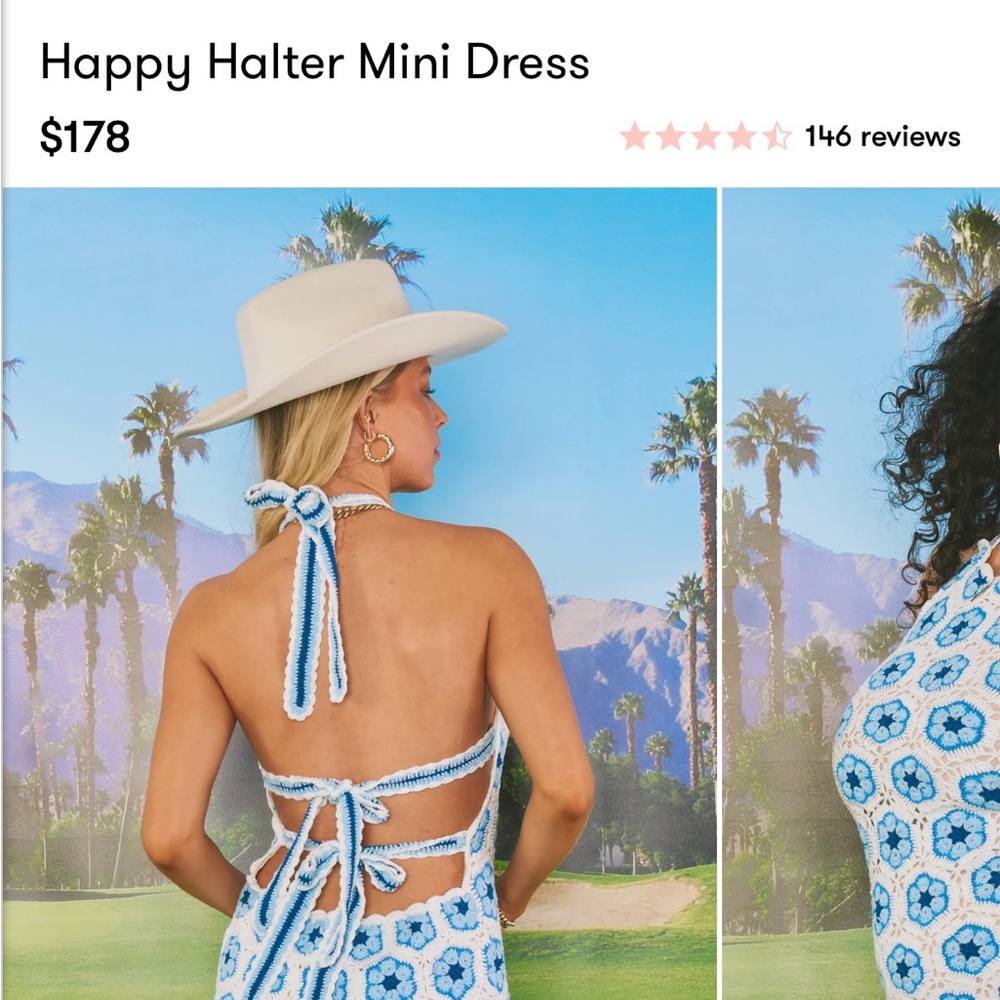 Show Me Your Mumu crochet dress